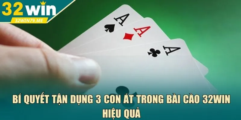 3 con át trong bài cào