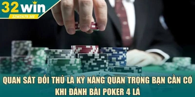 đánh bài poker 4 lá