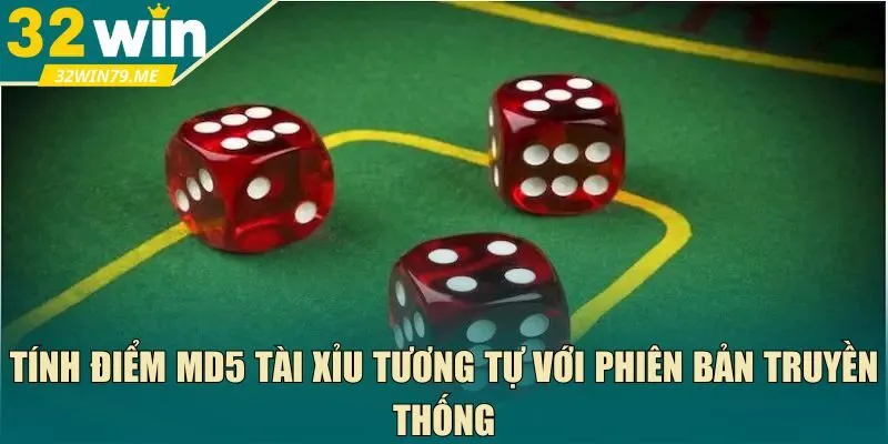 Tính điểm MD5 tài xỉu 